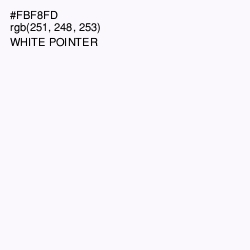 #FBF8FD - White Pointer Color Image